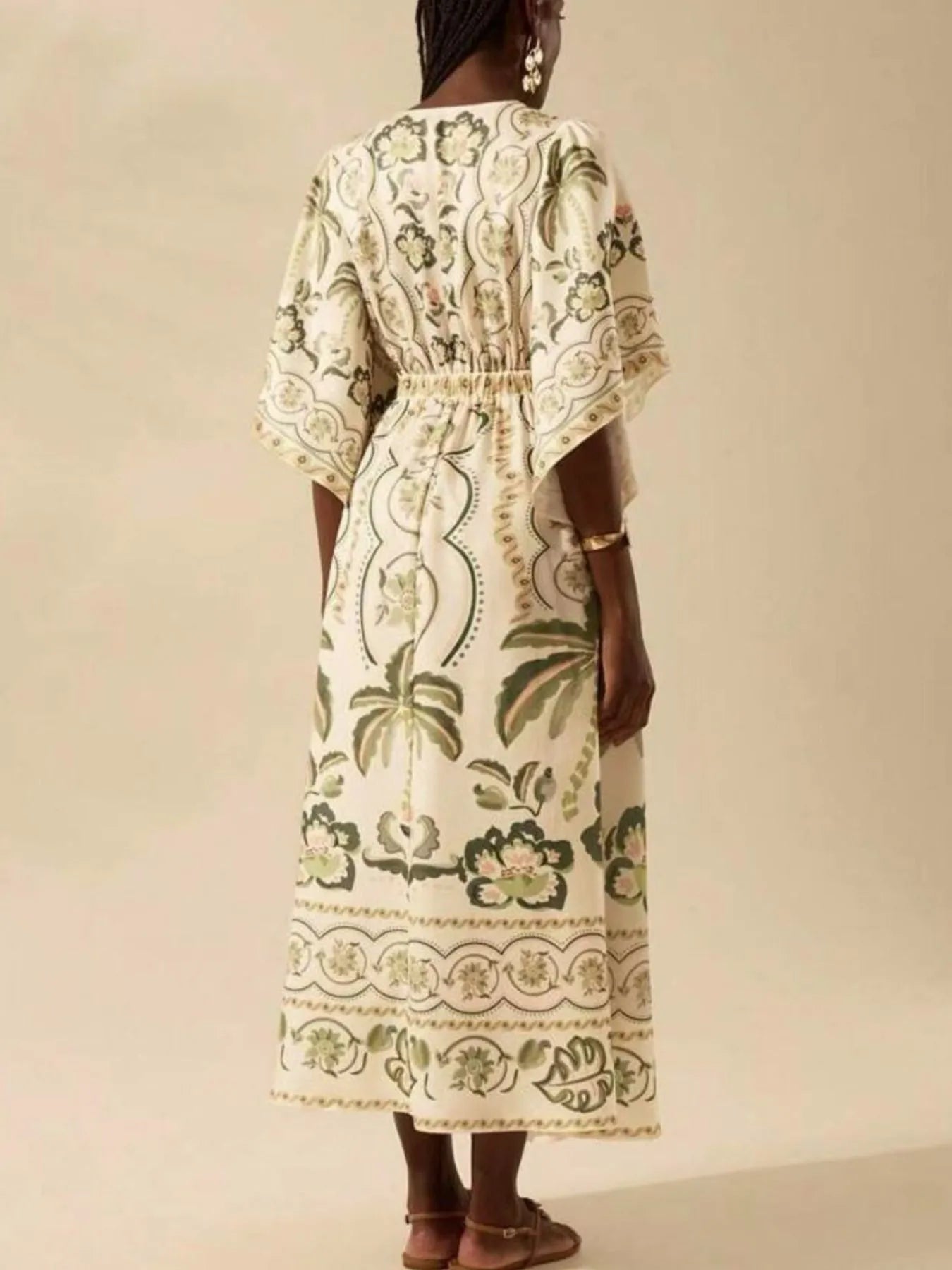 Devine Plunge Sleeveless Maxi Dress - Basic.