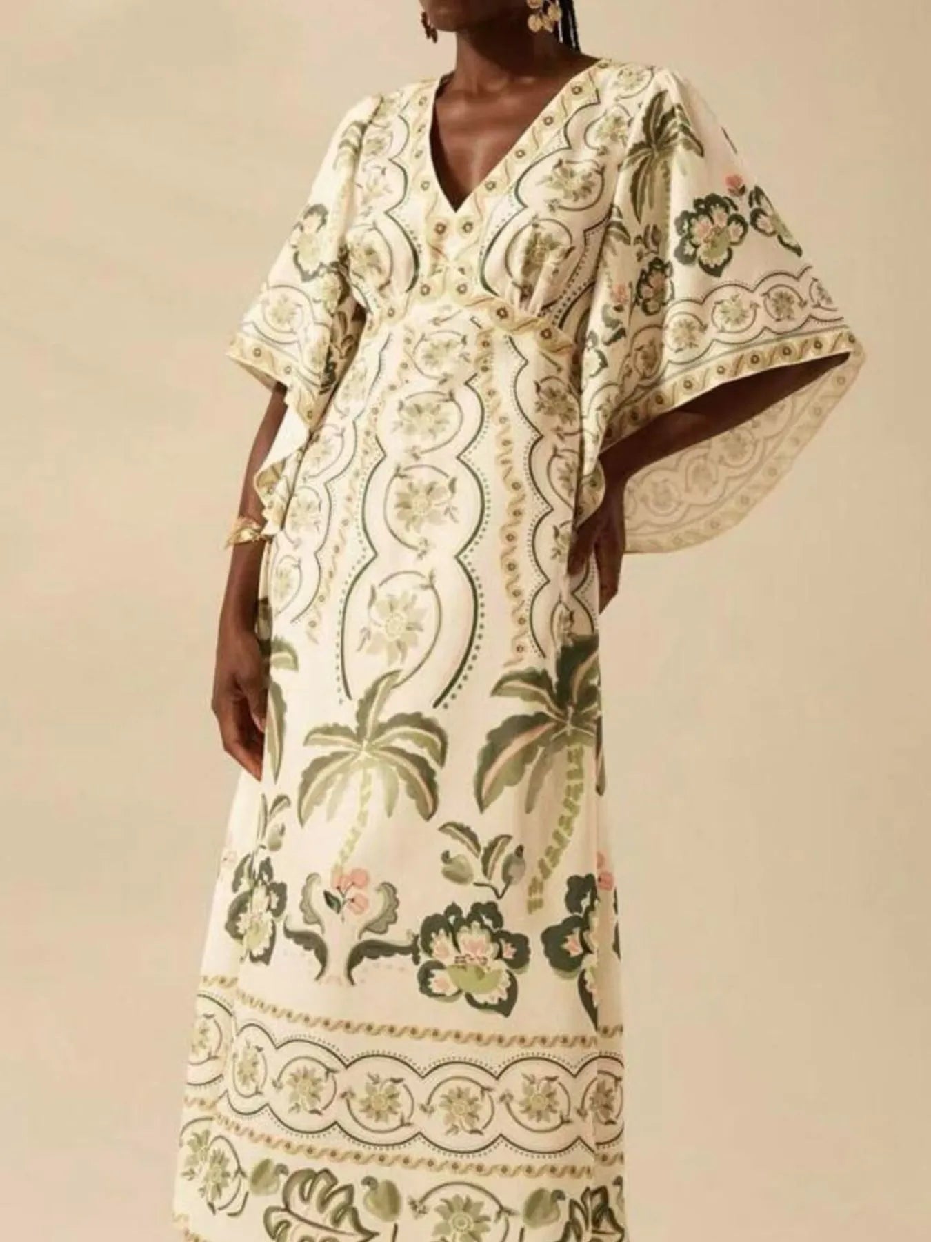 Devine Plunge Sleeveless Maxi Dress - Basic.