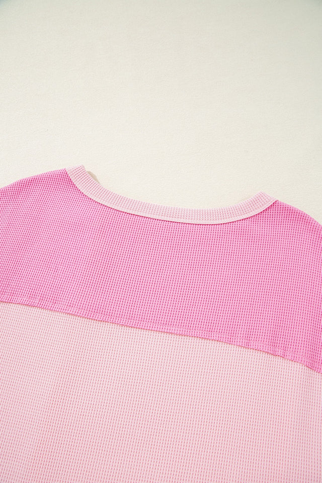 Stripe Color Block Half Sleeve T Shirt