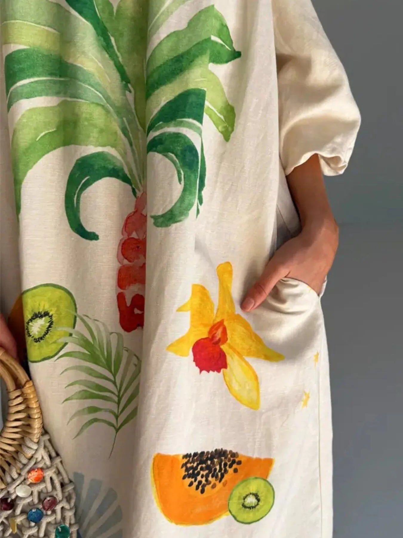 Frill Sleeveless Drop Waist Mini Dress with Mesh and Tiered Skirt.