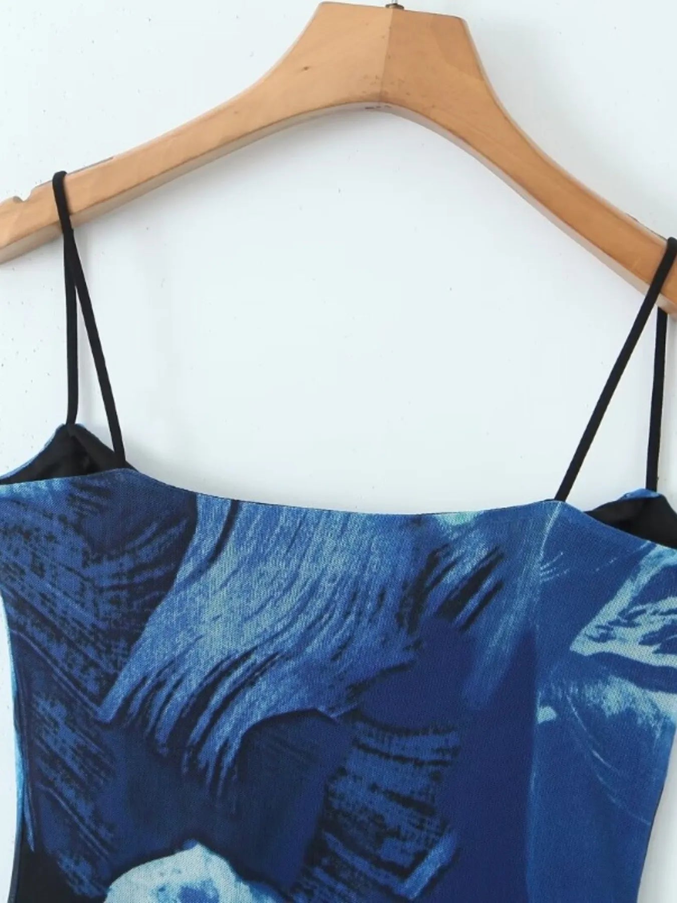 Printed Button Down Shirt Dress with Belt.