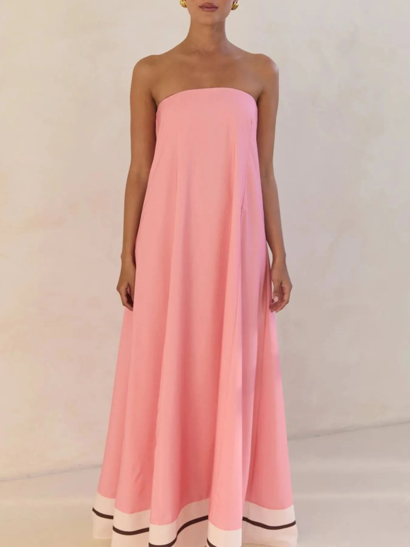 Smocked Square Neck Tiered Denim Cami Dress - Adjustable Straps.