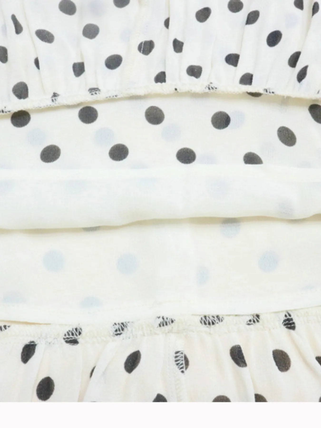 Polka Dot V-Neck Sleeveless Dress - Basic.