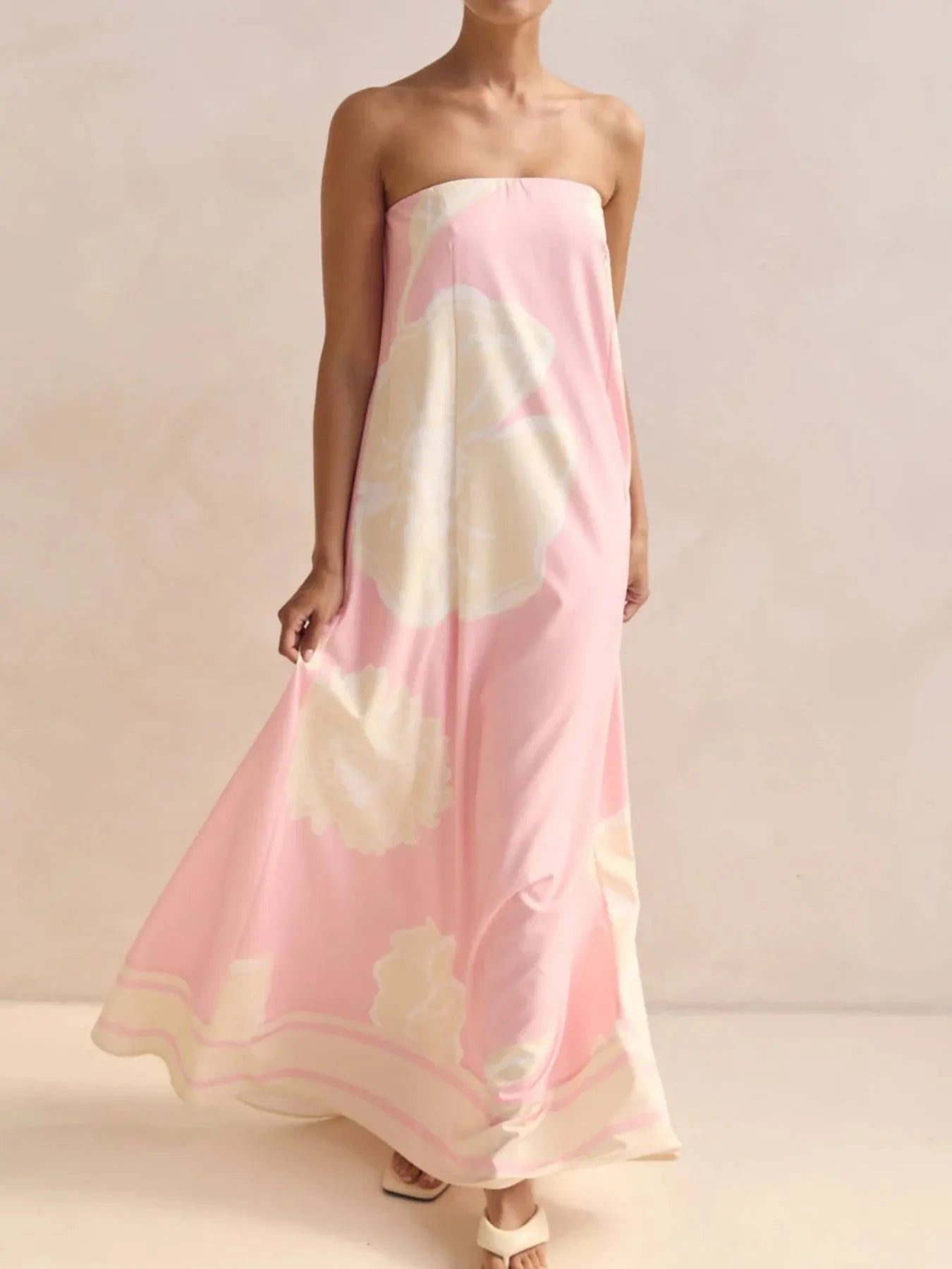 Smocked Square Neck Tiered Denim Cami Dress - Adjustable Straps.