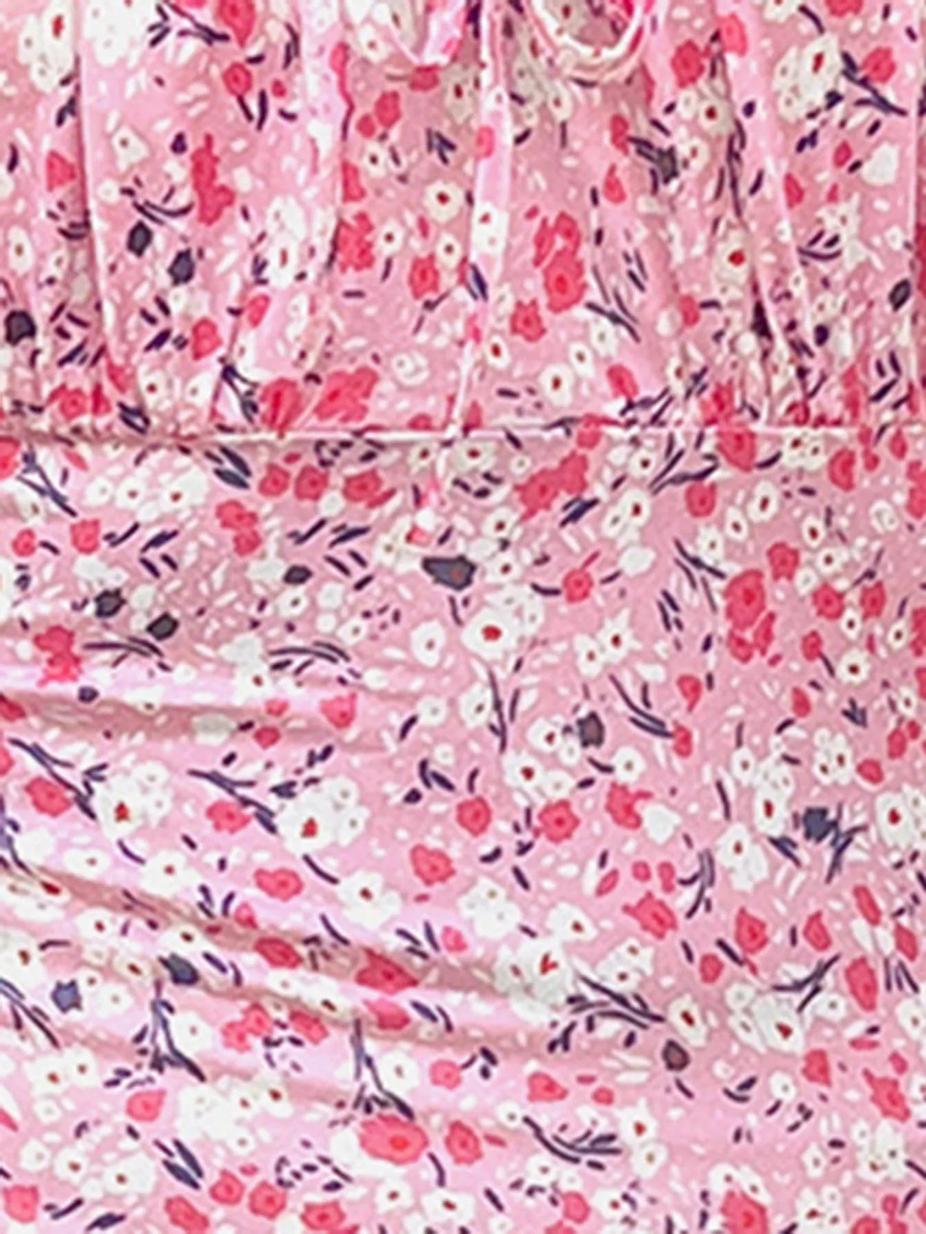 Slit Printed Single Shoulder Maxi Dress.