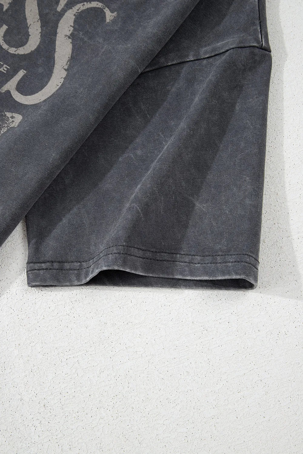 Kindness Butterflies Graphic Mineral Wash Loose Tee