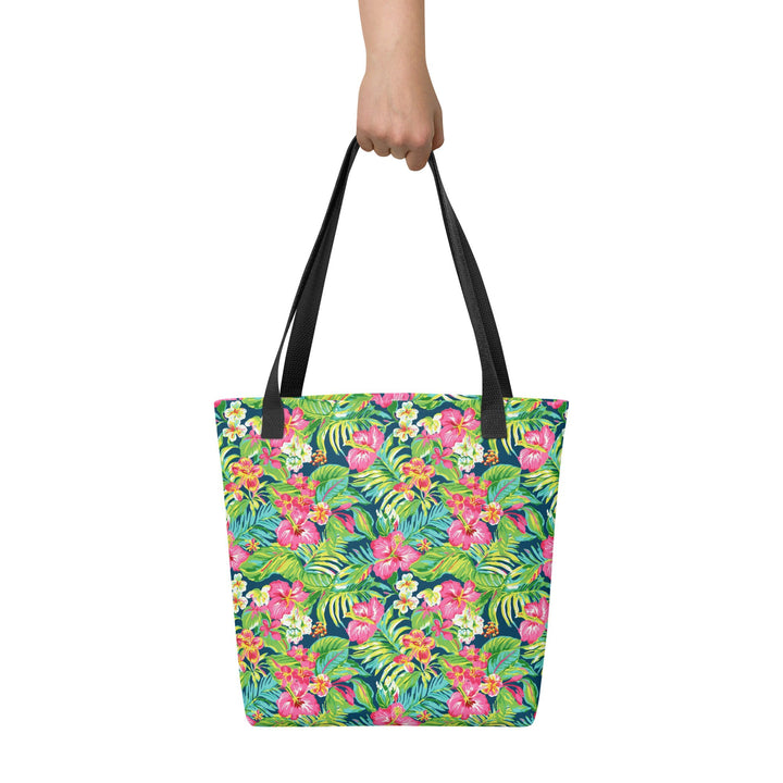 Tropical XXI Print Tote Bag