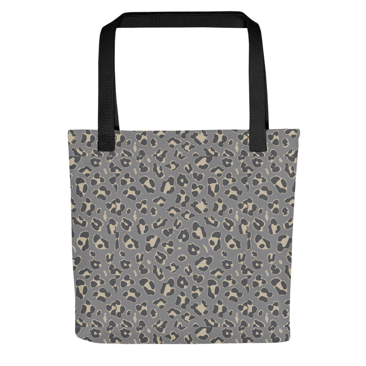 Safari II Animal / Leopard Print Tote Bag - 15x15 - Beach Bag - Work Bag - Grocery Bag - Errands Bag - Trip Vacation Bag