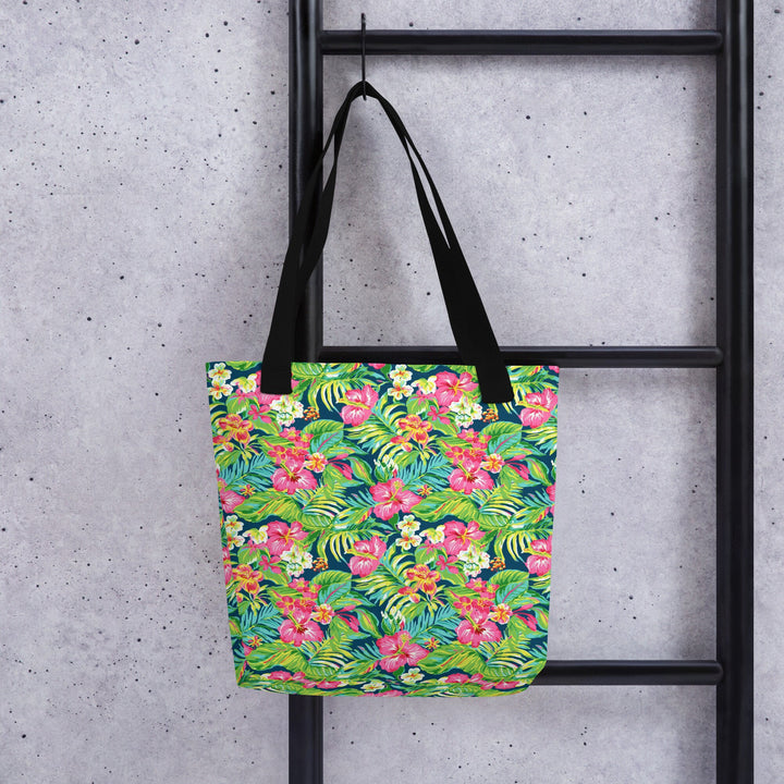 Tropical XXI Print Tote Bag