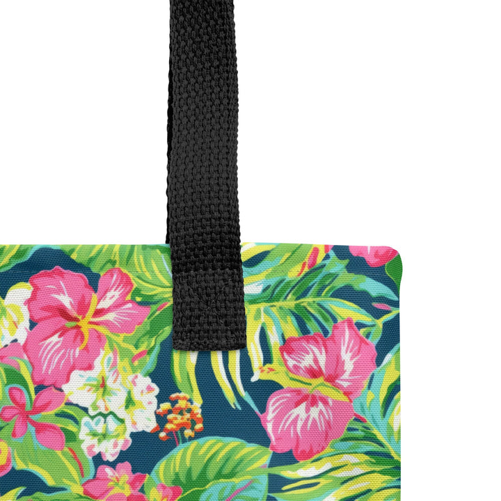 Tropical XXI Print Tote Bag