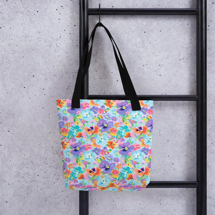 Tropica XXI Tropical Print Tote Bag