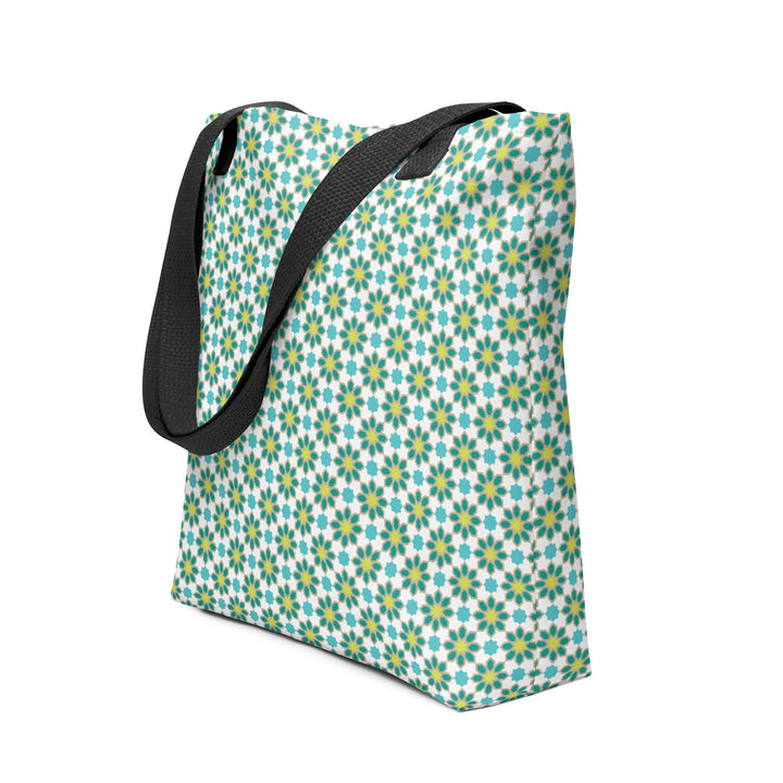 Teal & Lime Tote bag