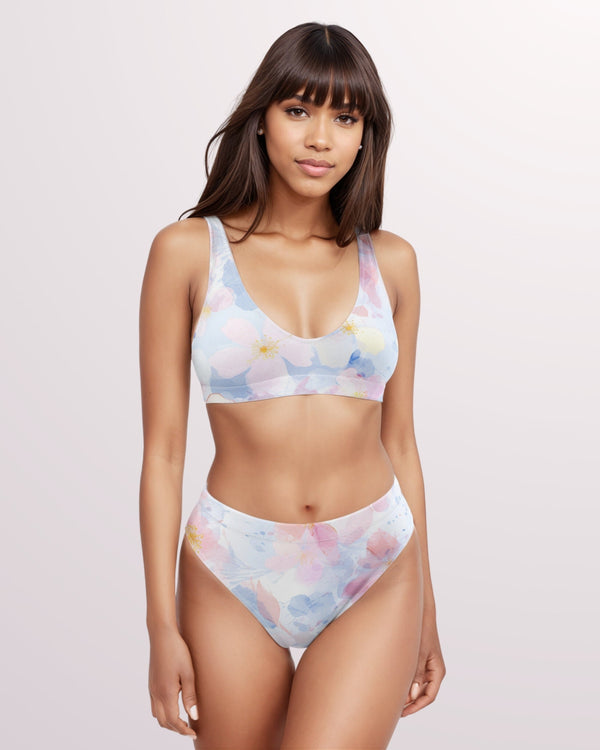 Annie I High-waist Bikini Set