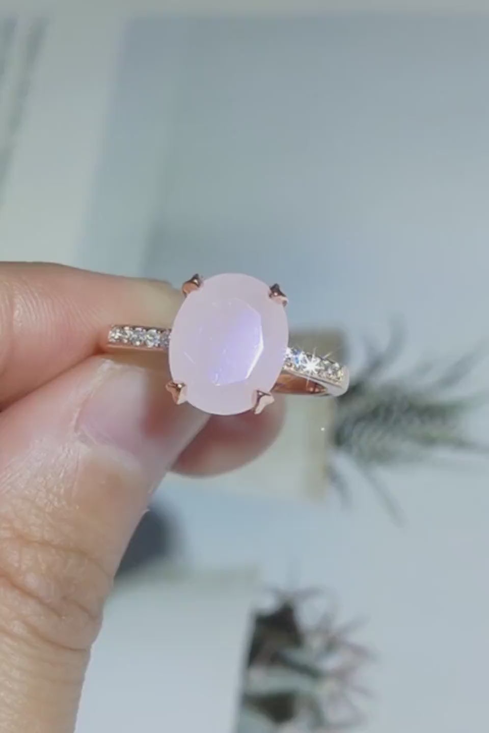 Load video: Be There Quartz Ring