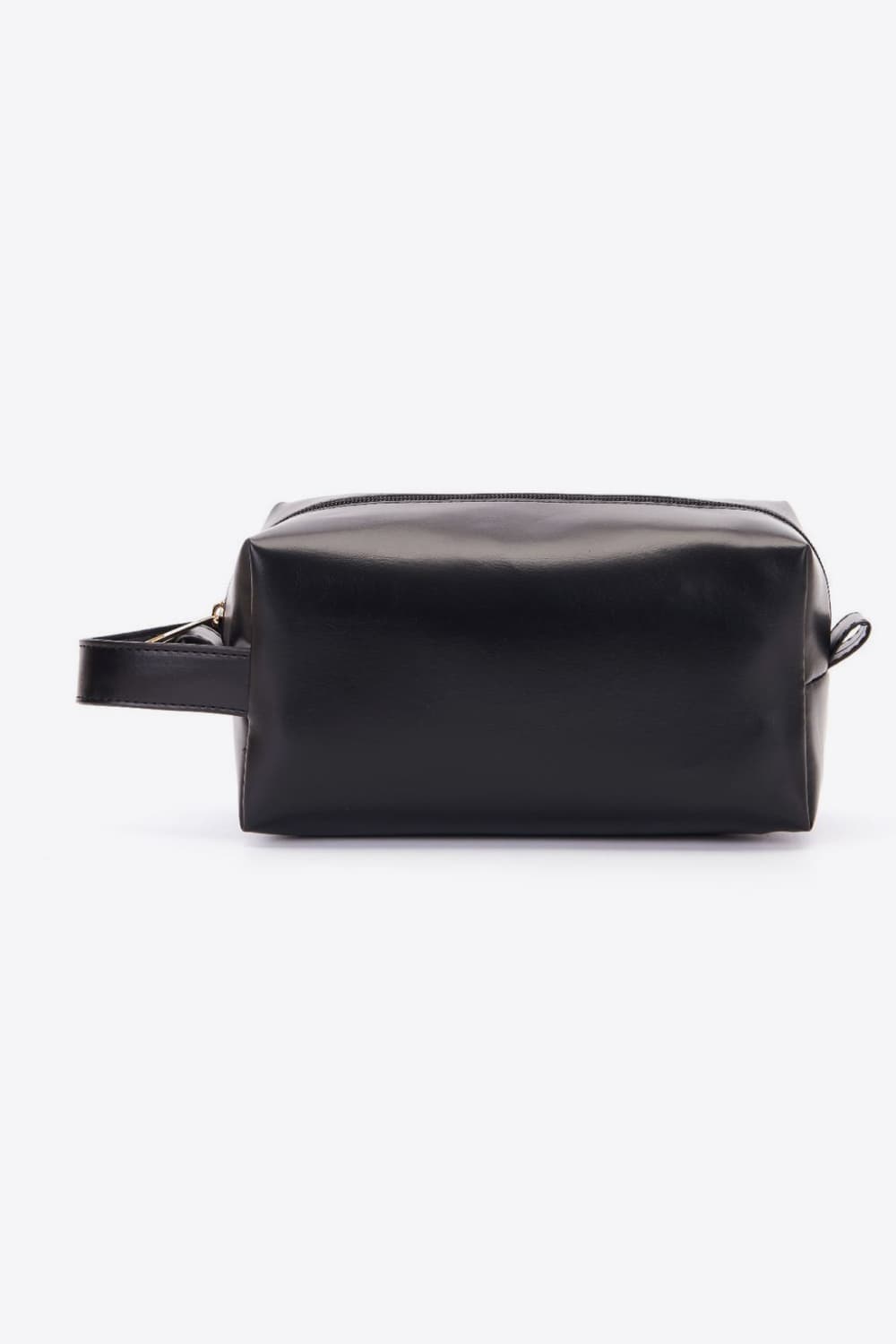 PU Leather Makeup Bag-Black-OS-Soulshine Design
