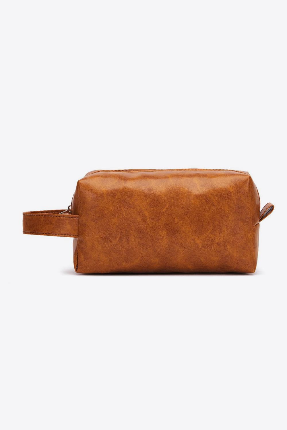PU Leather Makeup Bag-Caramel-OS-Soulshine Design