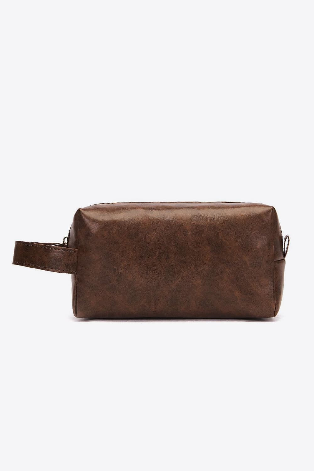 PU Leather Makeup Bag-Mocha-OS-Soulshine Design