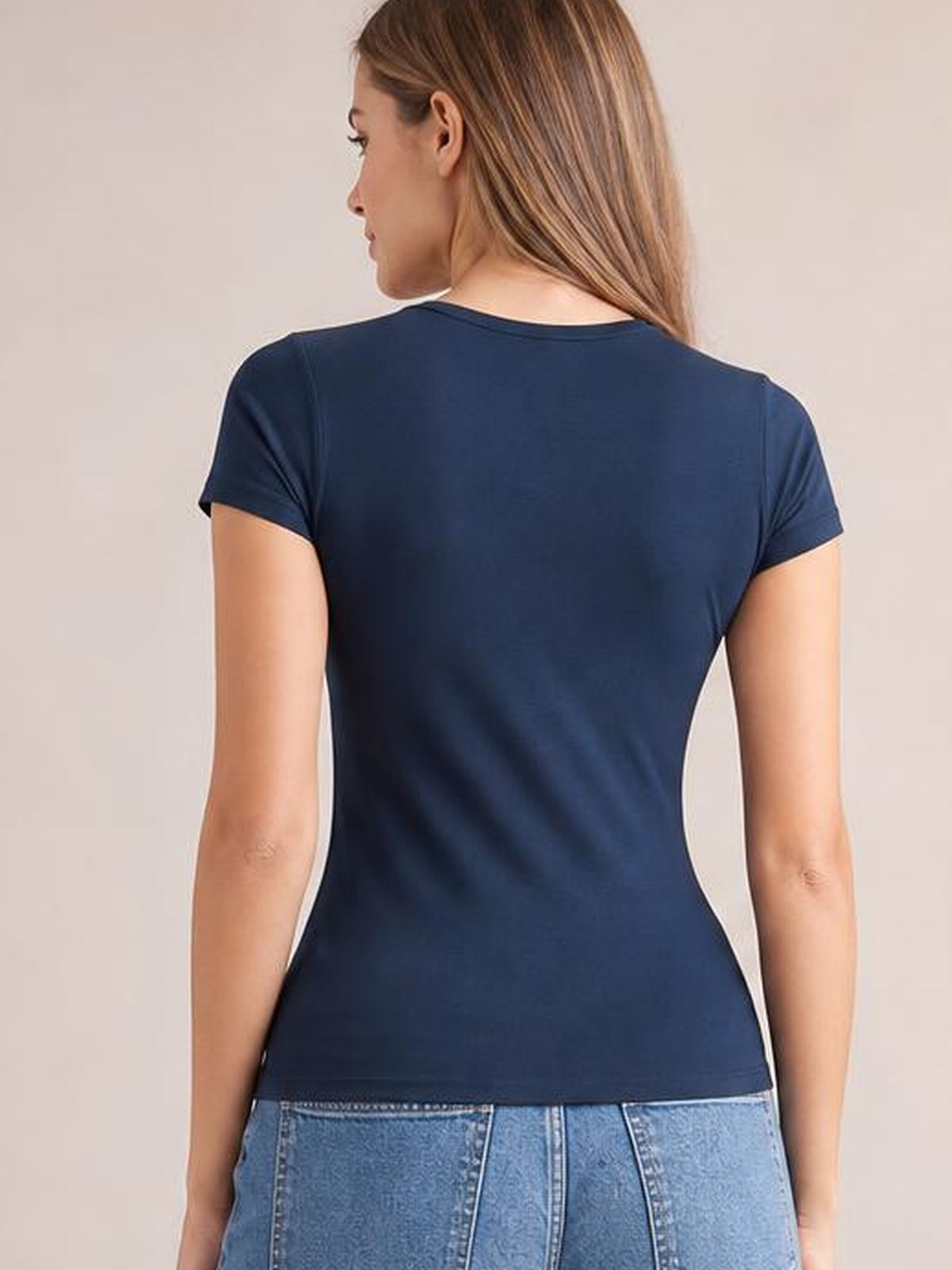 Surplice Short Sleeve T-Shirt · Back View